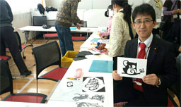 ふれあい春祭り_切り絵