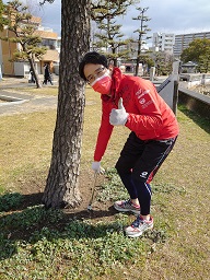 宮の渡し清掃活01_森ともお