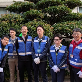 東邦ガス労組清掃活動02